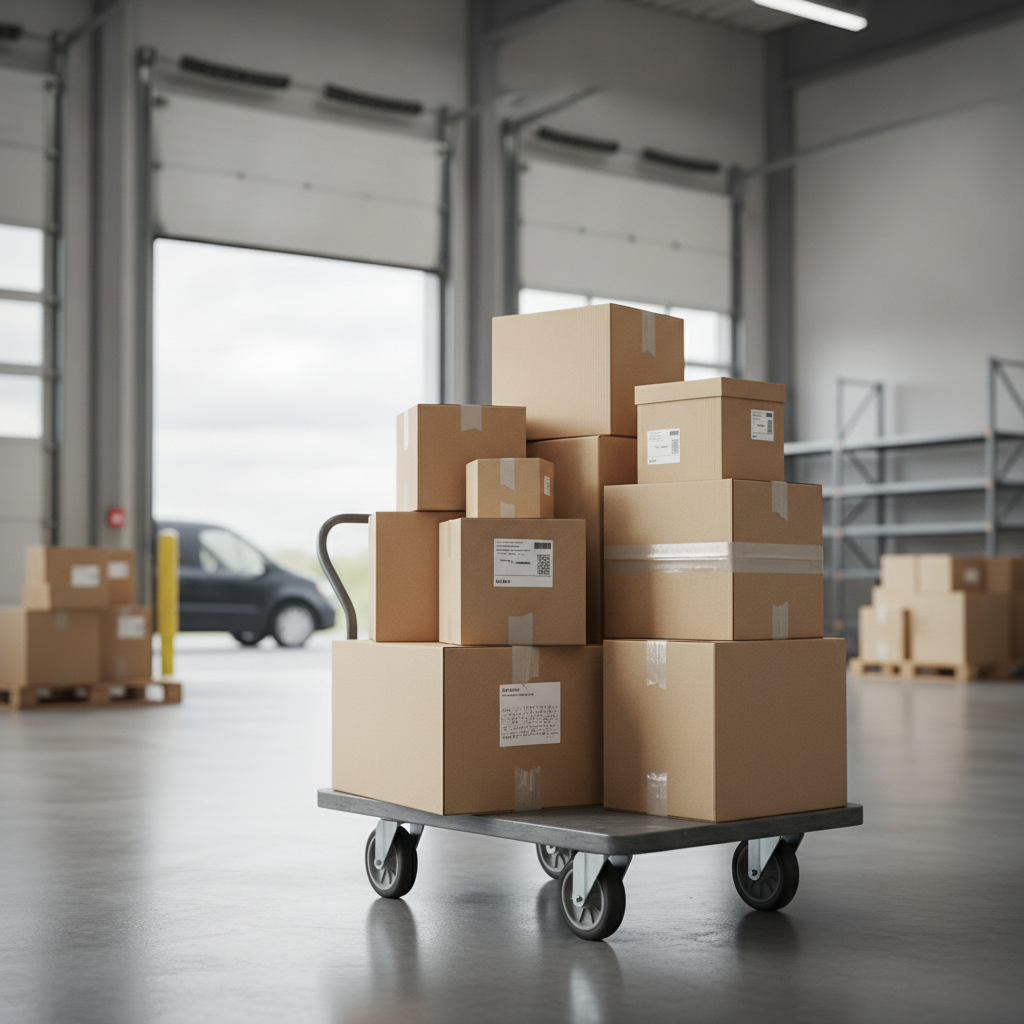 Parcel Delivery Service - no people or no text