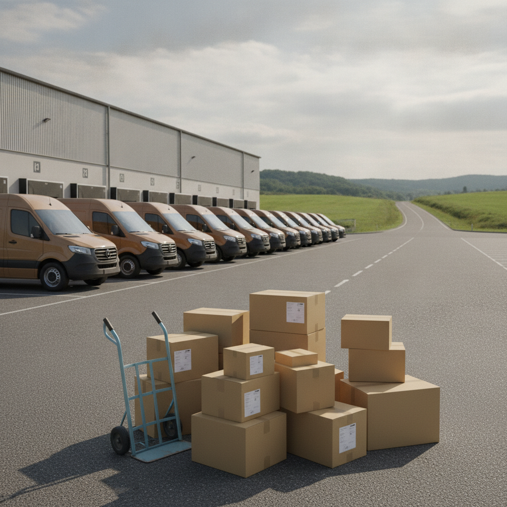 Parcel Delivery Service - no people or no text